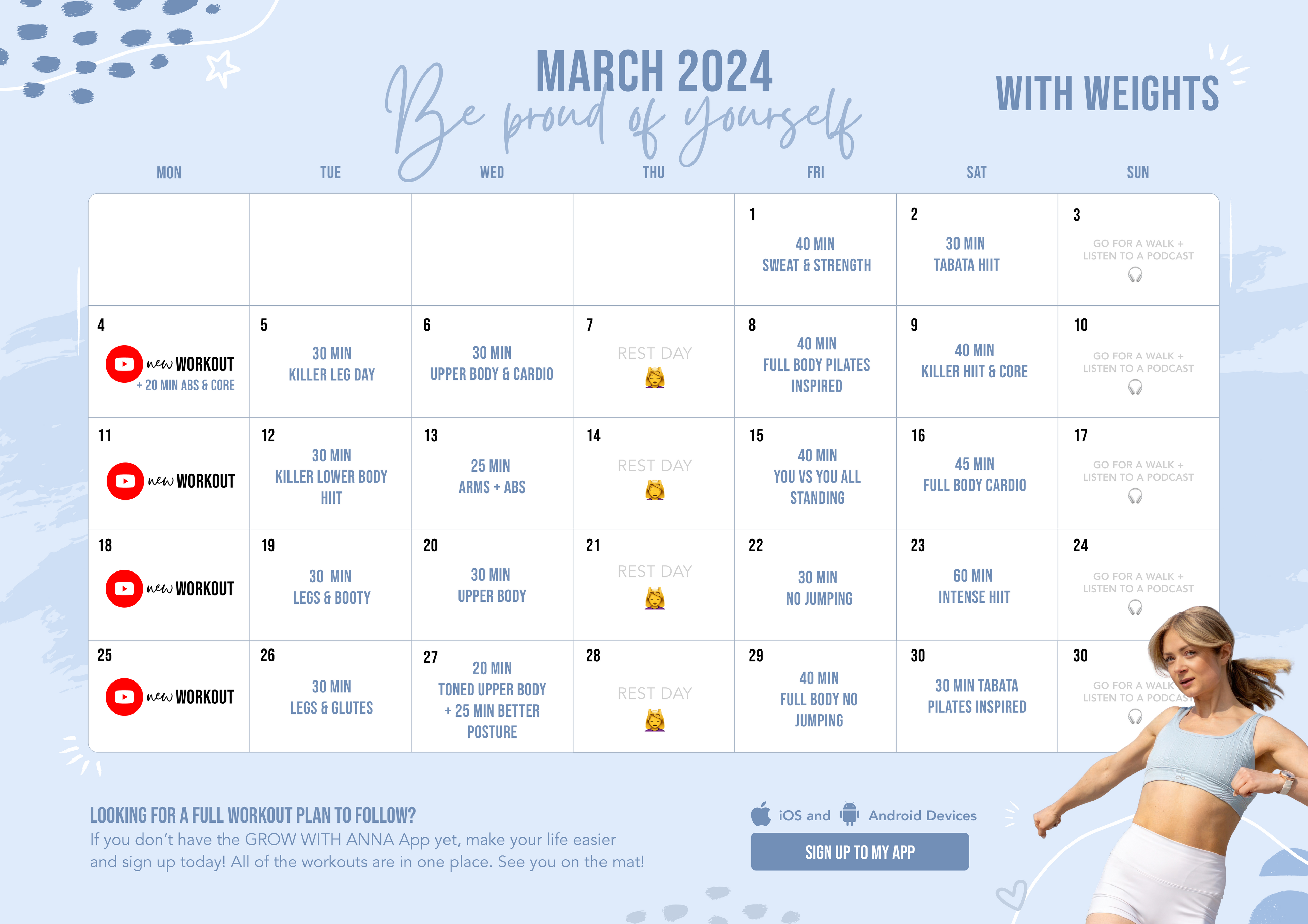 Monthly workout plan deals